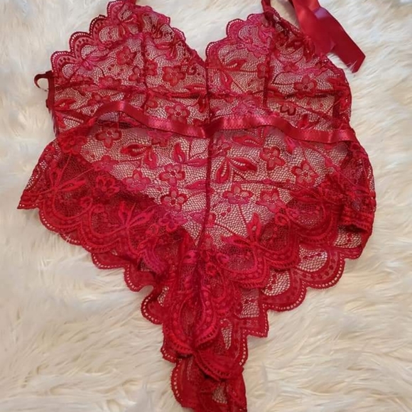 Lingerie lace one piece
